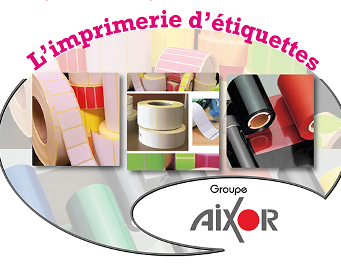 Imprimerie d'etiquettes adhésives. Imprimantes thermiques