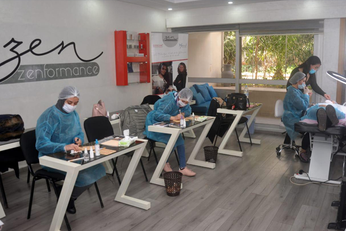 Matériel pour l' esthétique