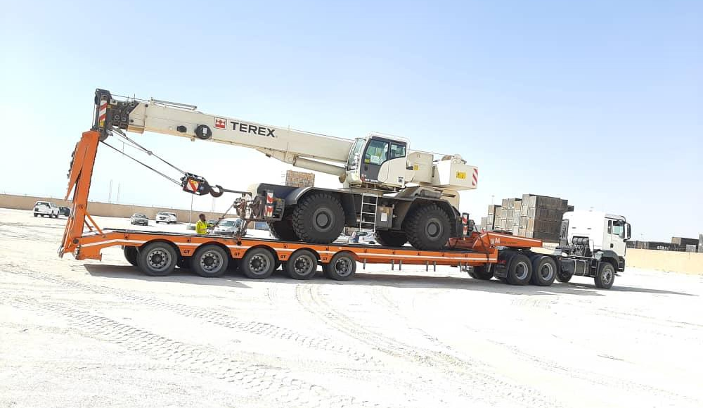 Importation de matériel de travaux publics, levage et manutention