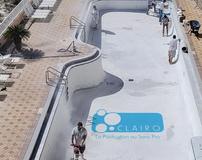 Piscines, traitement d'eau, fontaines et spa