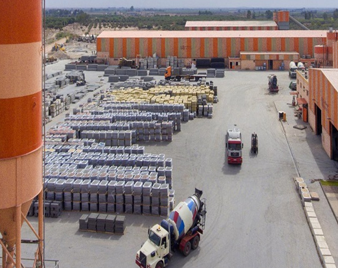 Produits préfabriqués en béton, béton prêt à l'emploi, produits de construction