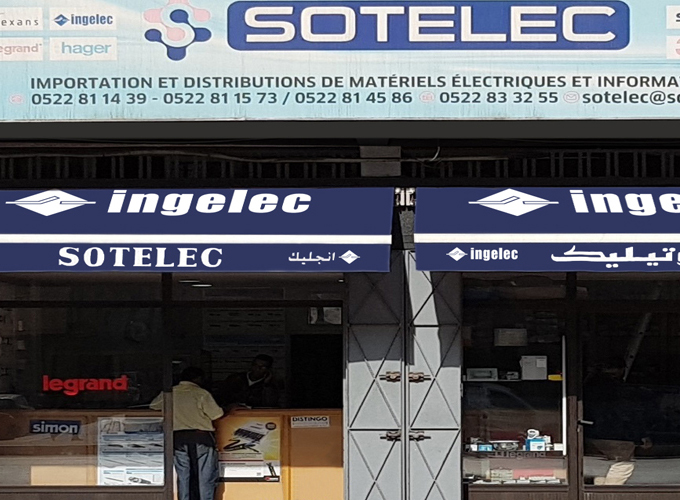 Vente de matériel électrique