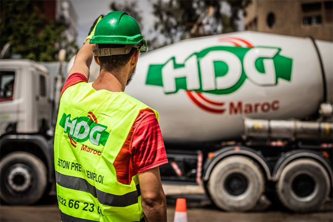 Production de béton prêt à l'emploi