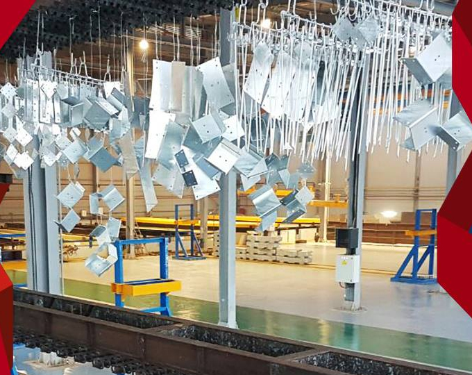 Galvanisation, métallisation et thermolaquage