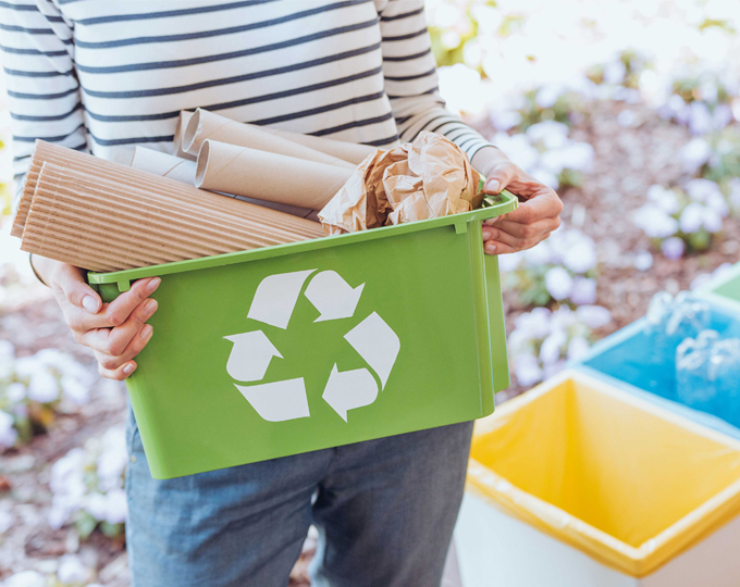 Récupération, traitement des déchets industriels. Emballages