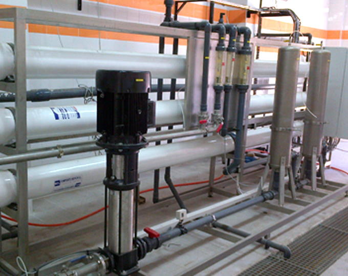 Traitement des eaux, pompage, sécurité incendie, électricité et automatisme