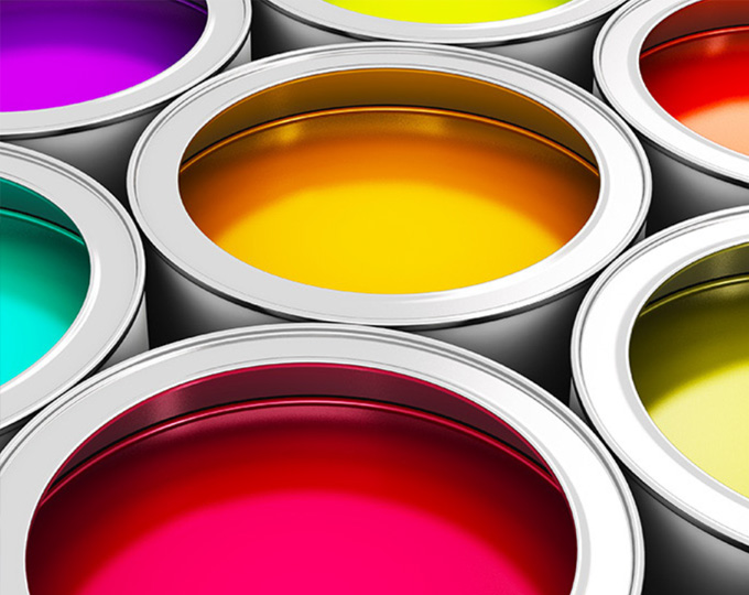 Produits chimiques. Fabrication de peintures, résines, colles, vernis