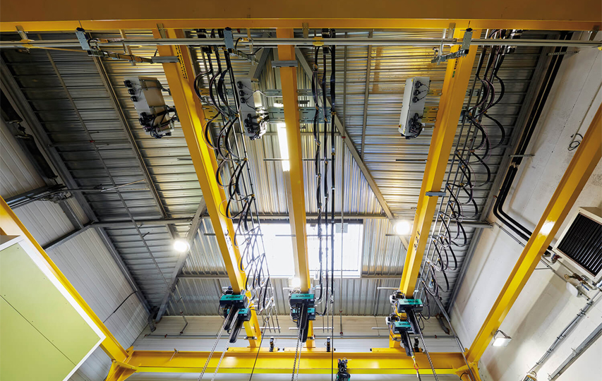 Fabrication, montage et maintenance de matériel aérien de manutention