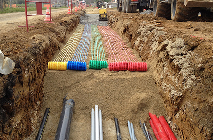 Installations téléphoniques, câblage de réseaux