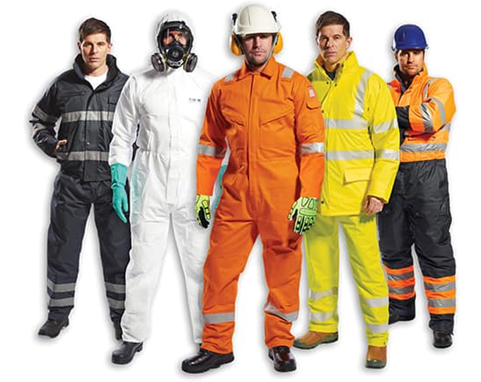 Equipements de protection individuelle, confection de vêtements de travail