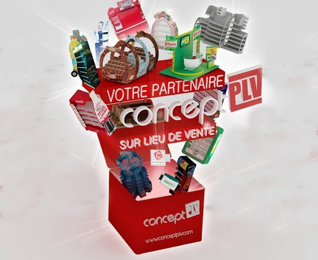 Publicité sur lieux de ventes, présentoirs