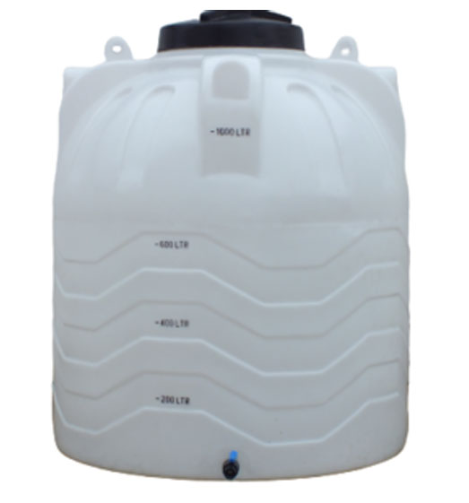 Citerne Verticale 1000 Litres Blanche - apn plast