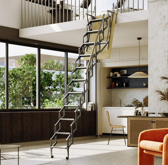 Échelles Escamotables Simplo Loft - smart exit