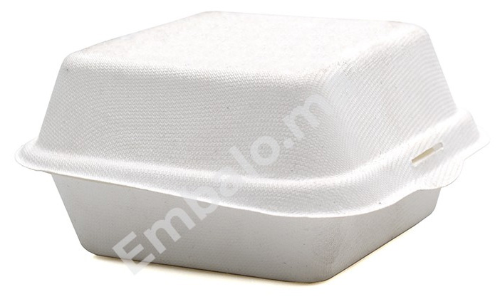 Coque burger canne à sucre 16 oz - embalo