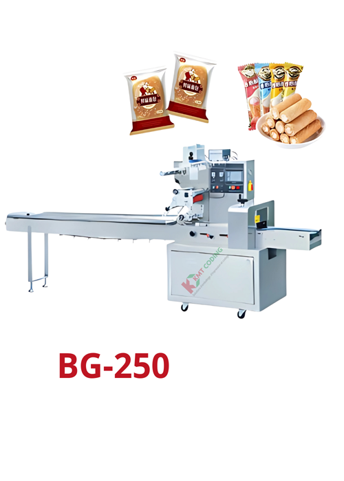 Flowback BG-250-Machine d'emballage automatique-kmt coding