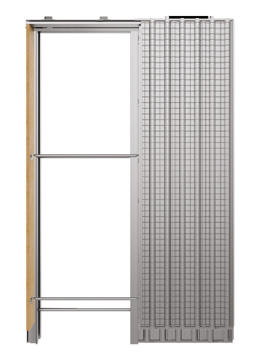 Systèmes d'ouverture galandages Scrigno avec habillage - smart Exit