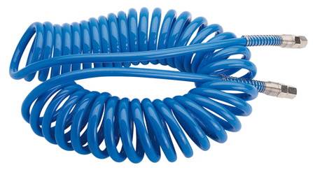 Tuyau pneumatique spiralé - hp automation