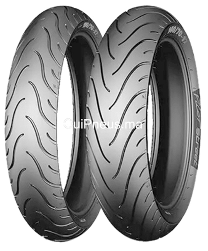 Pneu Michelin PILOT STREET 80/90 17 50S - ouipneus