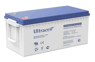 Batterie solaire gel 12v – ultracell (100ah-150ah-200ah-250ah) - soleilmar