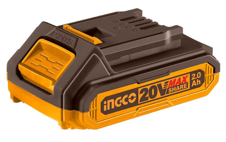 Ingco batterie 20v 2.0a -