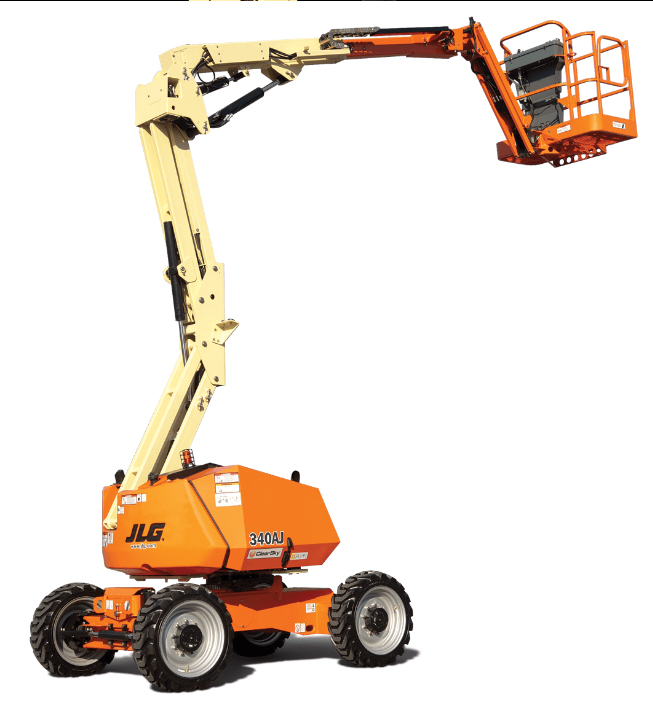 Nacelles à flèche articulée - sbs-levage-et-manutention