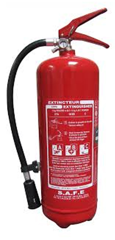 Extincteur ABC POUDRE 6KG / 9KG /10 KG - markets security