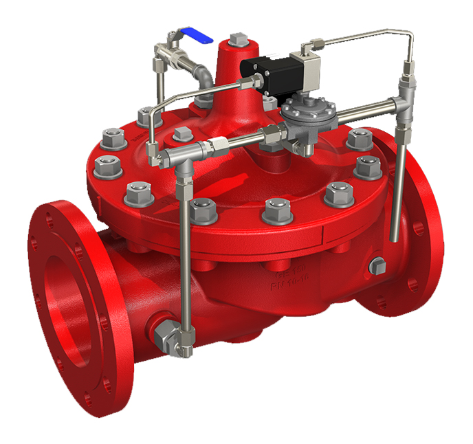 Vanne de Déluge standard à commande électrique- tc-maroc