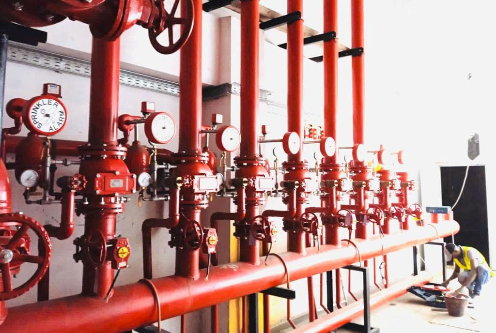 Protection contre incendie - Système Sprinkler - aepenergy