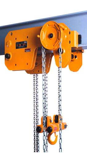 Palan manuel à chaîne à hauteur d'homme réduite HBS - forges de bazas