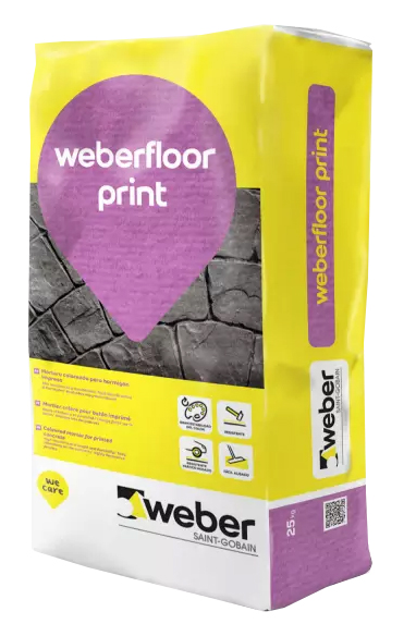 Mortier pour béton imprimé - weber