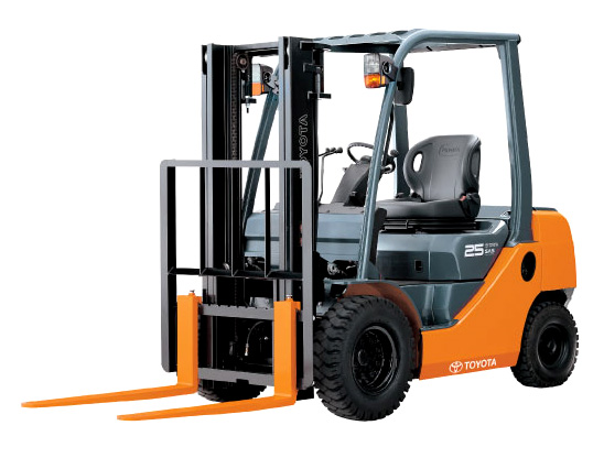 Chariots Frontaux Thermiques Petit Et Moyen Tonnage De « 1 à 3.5 tonnes » toyota - forges de bazas