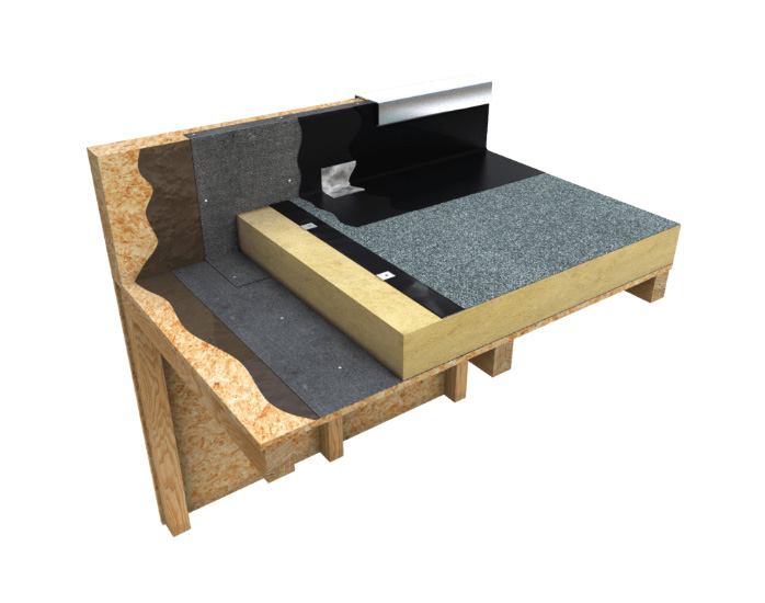 Monocouche bitume-ALPA sans flamme, finition autoprotégée - sorexi