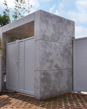 portail aluminium maroc menuiserie