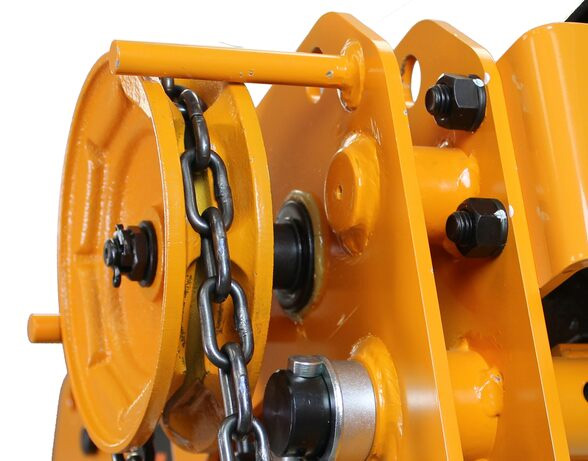 Palan manuel à chaîne à hauteur d'homme réduite HBS - forges de bazas