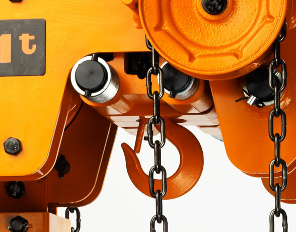 Palan manuel à chaîne à hauteur d'homme réduite HBS - forges de bazas