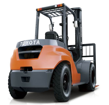 Chariots Frontaux Thermiques Gros Tonnage De 3.5 à 8 tonnes toyota - forges de bazas