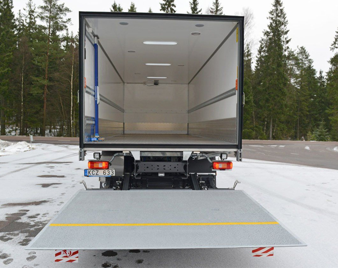 hayon élévateur - hiab zepro - levage 3000 kg- ccic