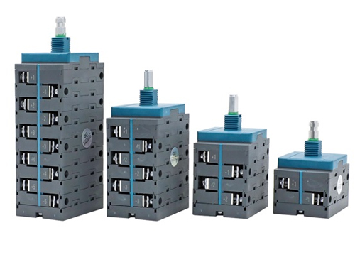 Interrupteur isolateur CC à montage sur trou unique 1600 V 40 A 2P ~ 10P-Power Tech Energy