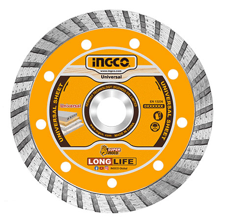 Disque diamand turbo 230x22.2 - caballus