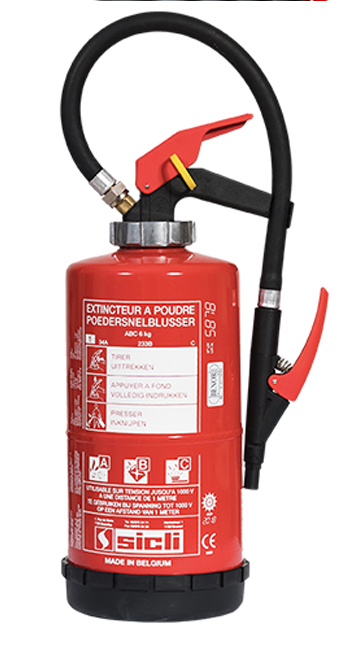 Bâtiment – Extincteurs « Fury » - total-protection