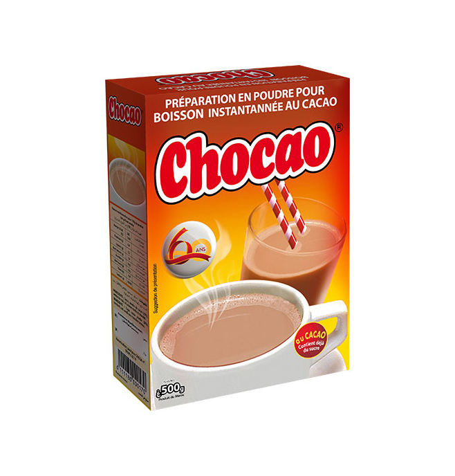 Préparation en poudre pour boisson instantanée au cacao - produits-Alimentation - somafaco