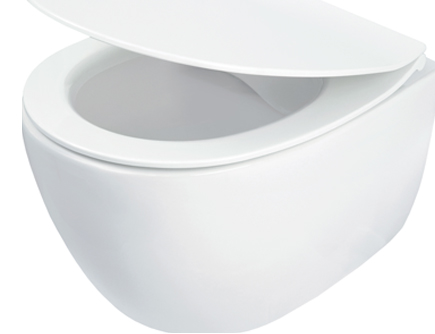 cuvette des toilettes, avec un cache de toilettes, sans monture-Deante