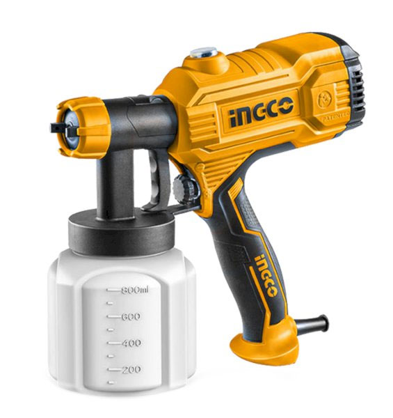 Pistolet à peinture 450 w ingco - briconet