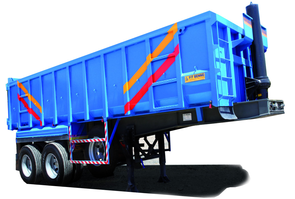 Benne semi remorque Céréalière - Fit benne