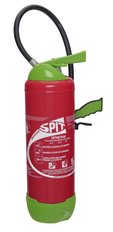 Extincteurs avec additif écologique SPIT - total-protection