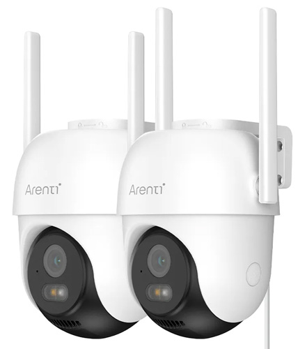 Caméra Extérieure Pan-Tilt 2,5K 4MP UHD - eleczar