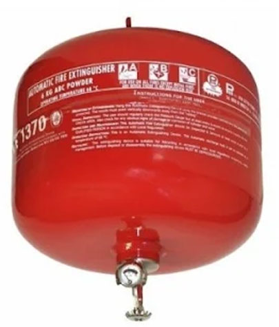 Extincteur automatique PII à poudre abc 6 kg - Generale incendie groupe