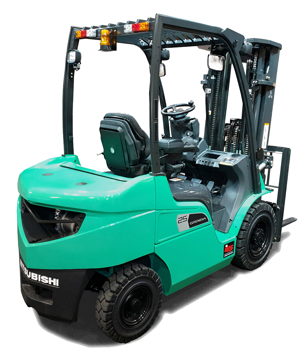 Les chariots élévateurs à moteur Mitsubishi Forklift Trucks - tfm