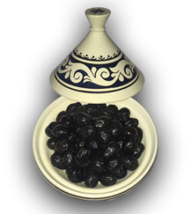Olives Noires Facon Grecque