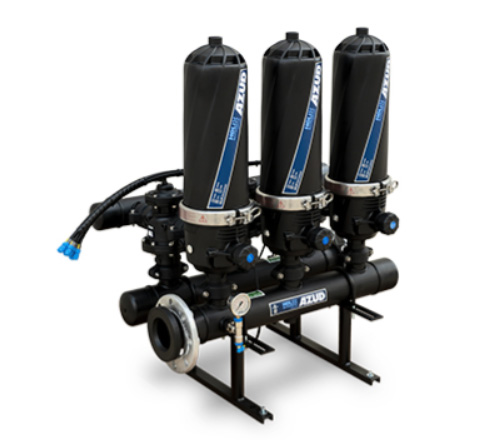 Ensemble de filtre autonettoyant en ligne avec disques comme éléments filtrants - magriser